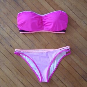 VS Strapless Pushup Swim Set